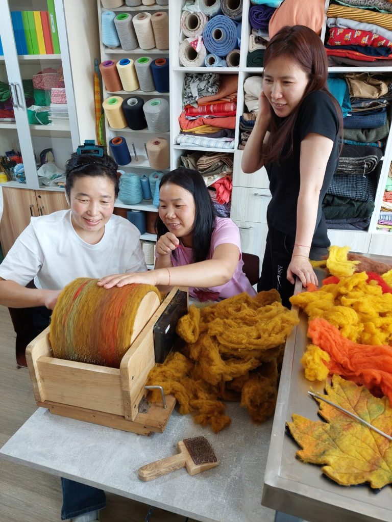 Mongolei Filzprodukte Gefilztes