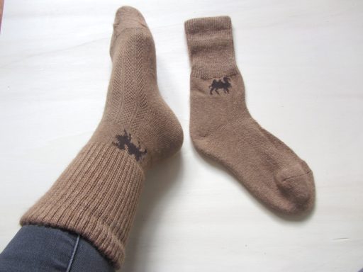 Kamelwolle Socken dicke Wollsocken